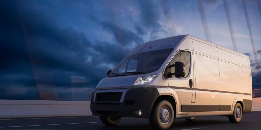 Camionnette utilitaire prise en charge par Premium Dépannage à Créteil